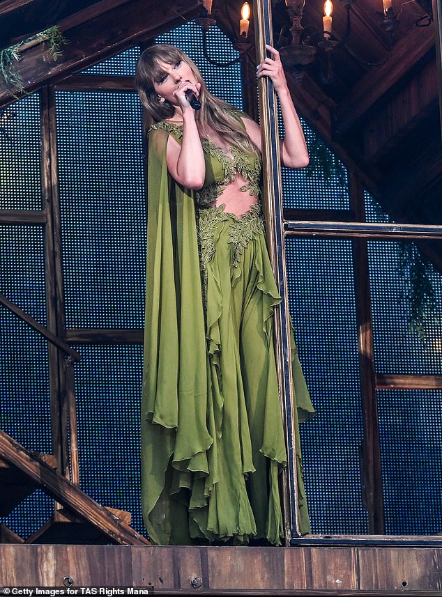 Taylor Swift sends fans WILD as she represents Irish colours sporting surprise green outfits for her first Dublin Eras Tour show