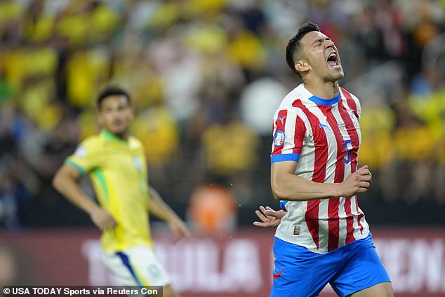 Paraguay will rue the chances they missed during their shock defeat to Brazil on Friday night.