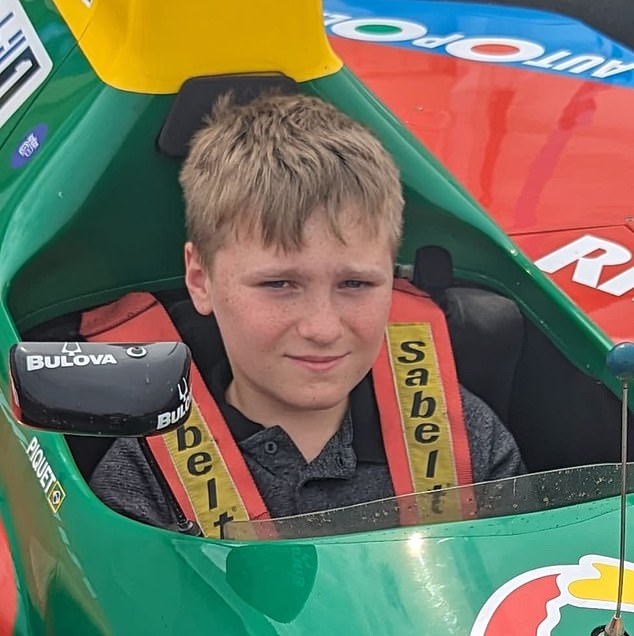 Before their death, Jake's parents took him to a Lotus supercar - which was a dream come true for him