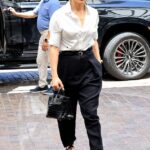Jennifer Lopez looks tense alongside her child Emme, 16, during lunch date in LA… after Ben Affleck ‘moves his things out’ of their $60M mansion amid rumored marriage woes