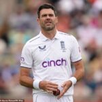 Jimmy Anderson’s final international match to mark a new era for England’s Test team… with uncapped trio Jamie Smith, Dillon Pennington and Gus Atkinson all named in 14-man squad to face West Indies