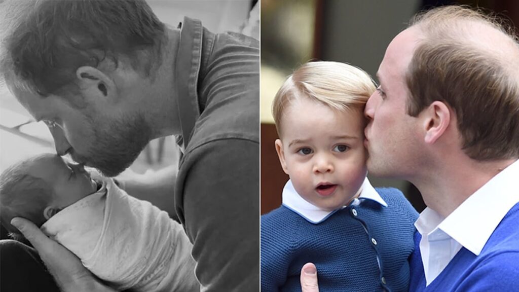 Royal dads kissing their kids: best photos of Prince Harry, Prince William and more
