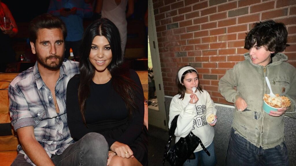 Kourtney Kardashian and Scott Disick show support for son Mason, 14, in new online messages