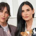 Demi Moore, 61, twins with daughter Scout Willis, 32, in leg-lengthening shorts