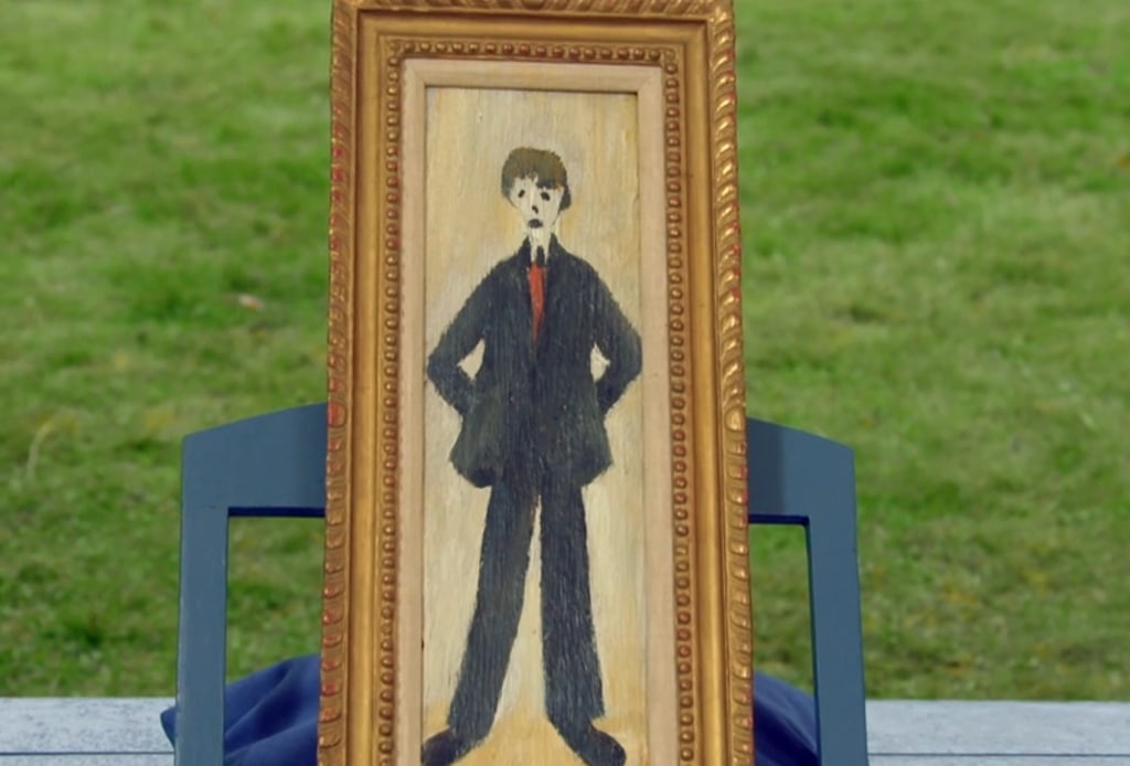 Painting by Lawrence Stephen Lowry featured on Antiques Roadshow