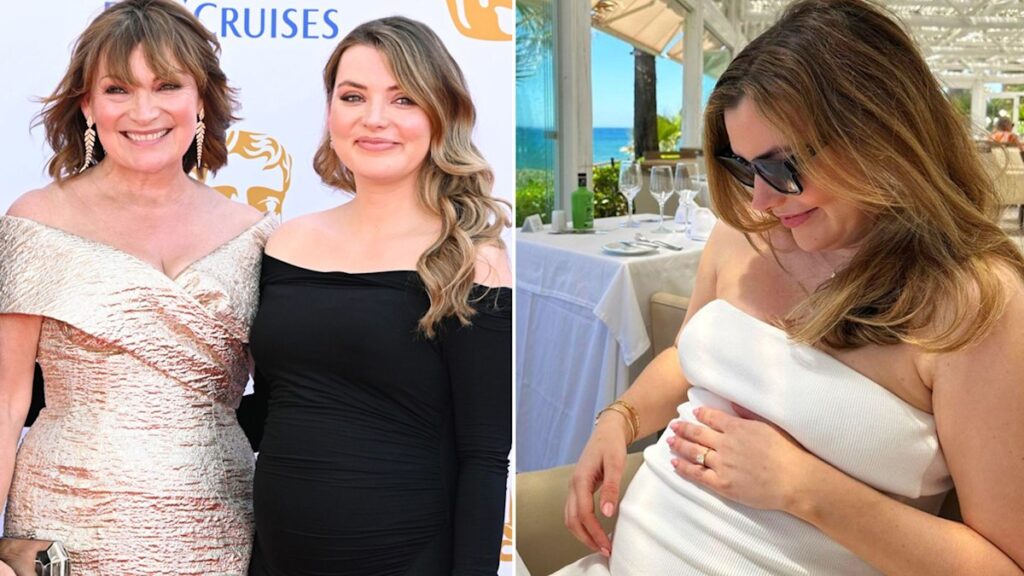 Lorraine Kelly ‘so happy’ as pregnant daughter Rosie announces engagement with incredible photos