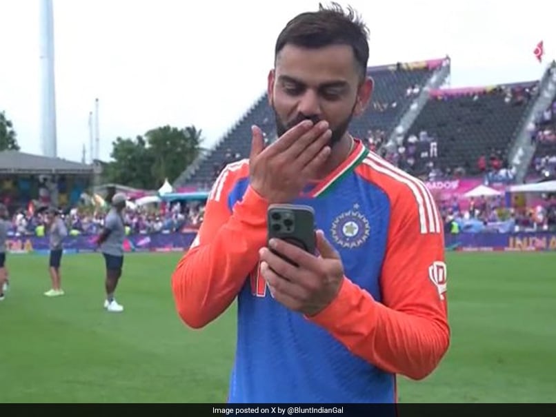 Virat Kohli In Tears As He Video Calls His Wife And Kids After India’s T20 World Cup Triumph. Watch
