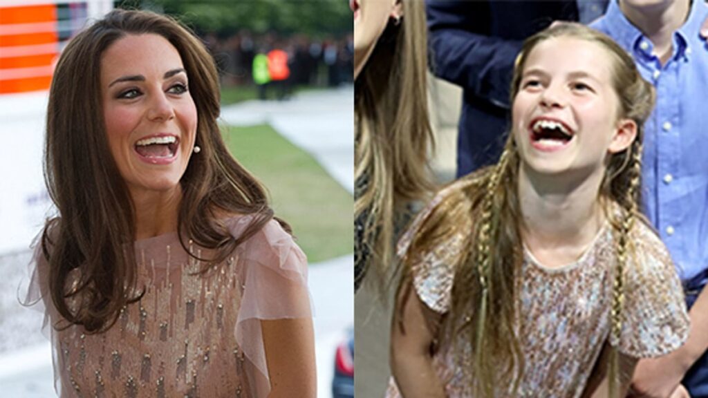 Princess Charlotte and Kate Middleton’s secret pink sequin moment revealed