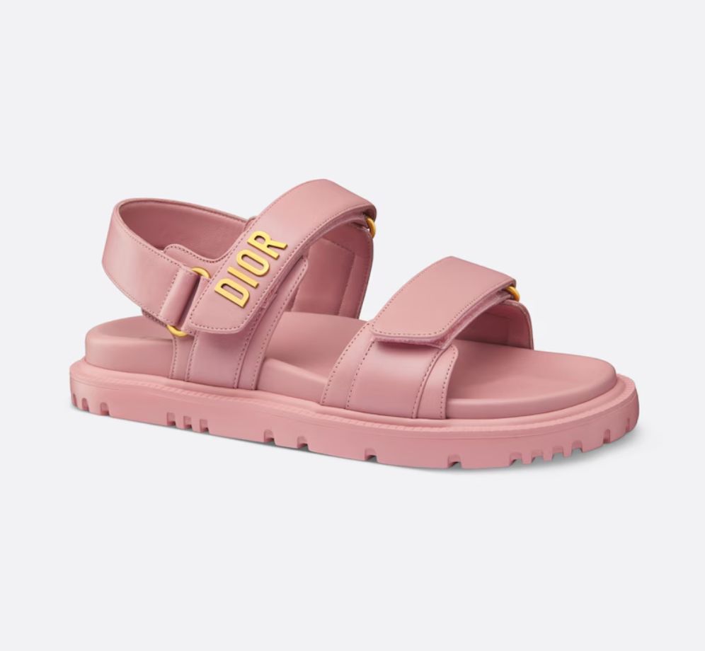 Dior chunky dad sandals in pink