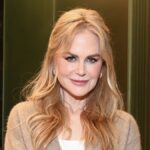 Nicole Kidman is a striking beauty in the chicest co-ord and ruby red heels