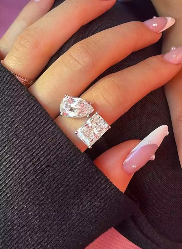 Kylie Jenner's engagement ring rumored to have two diamonds