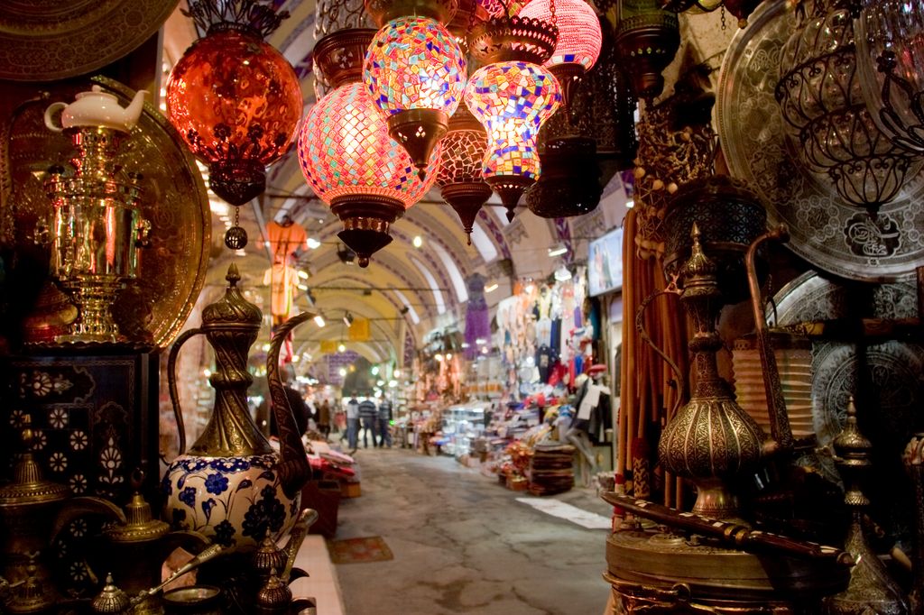 The Grand Bazaar (Kapali Karsi) in Istanbul