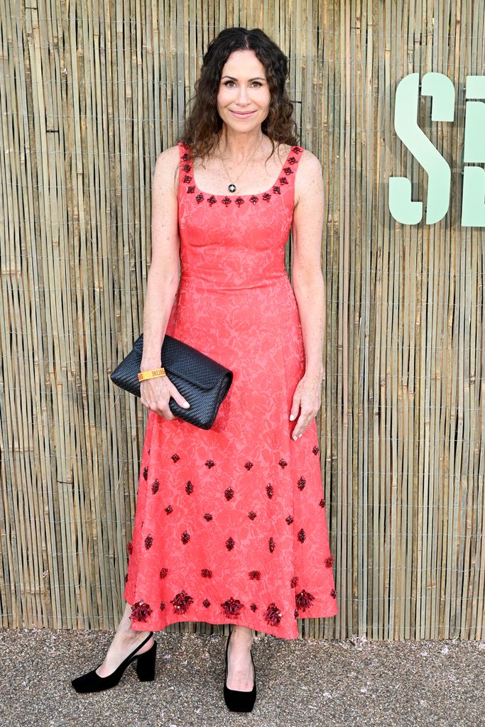 Minnie Driver attends The Serpentine Gallery Summer Party 2024 at The Serpentine Gallery on June 25, 2024 in London, England