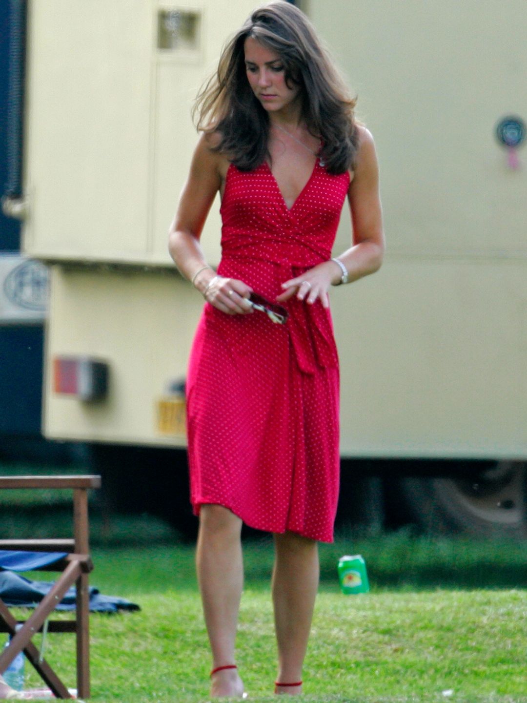 Princess Kate in red dress