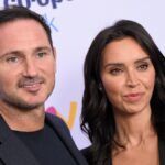 Christine Lampard looks lost for words after husband Frank’s marriage confession – watch