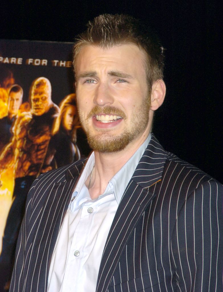 During Chris Evans "Fantastic Four" New York City Premiere - Arrival at Liberty Island in New York City, 2005