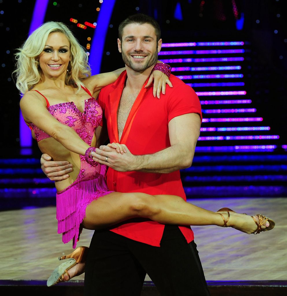 Kristina Rihanoff and Ben Cohen in Strictly Come Dancing