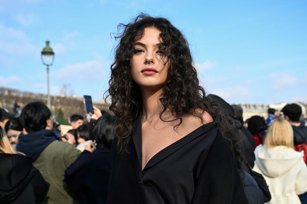 Deva Casal (daughter of Monica Bellucci and Vincent Cassel) leaves after the presentation of creations by Christian Dior for the Women's Ready-to-Wear Fall-Winter 2024/2025 collection as part of Paris Fashion Week in Paris on February 27, 2024. (Photo: MIGUEL MEDINA/AFP) (Photo: MIGUEL MEDINA/AFP via Getty Images)