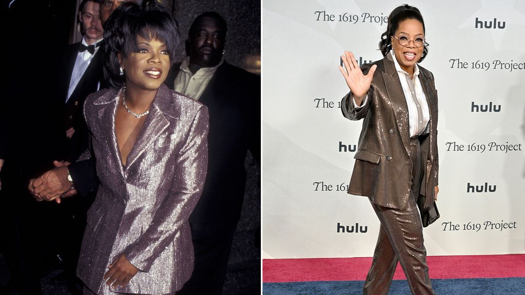 The split of Oprah Winfrey in the 90s and Oprah now