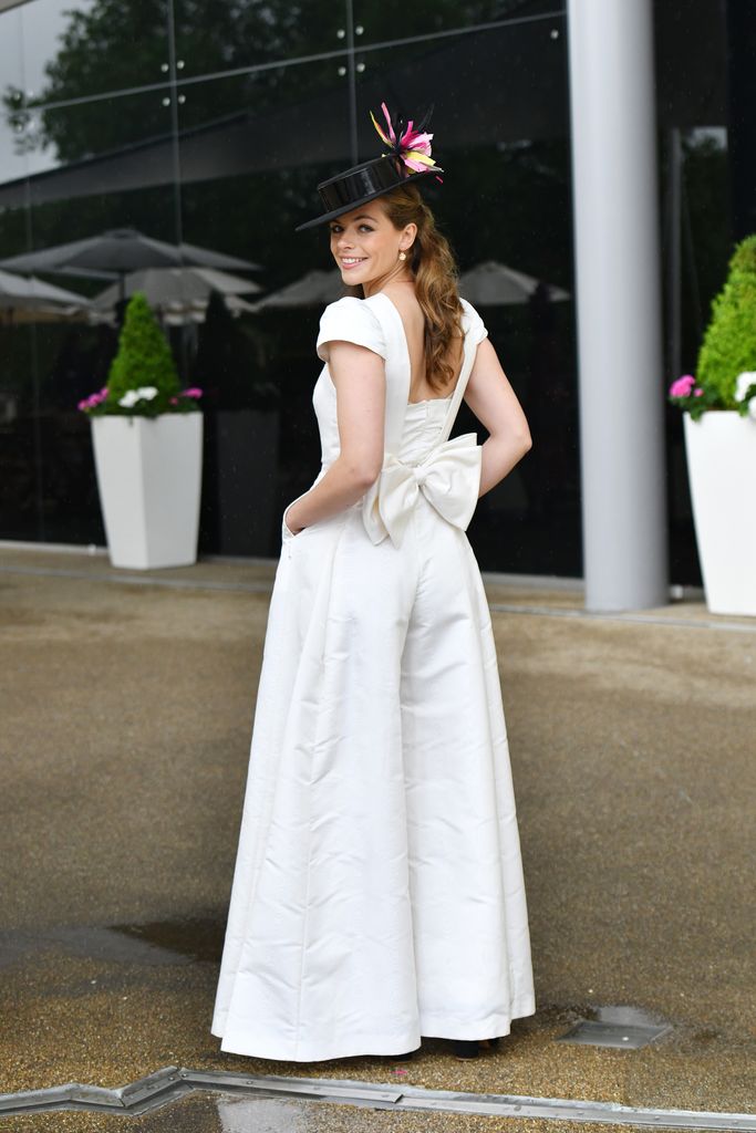 ASCOT, ENGLAND – JUNE 18: Rosie Tapner poses during Royal Ascot 2021 at Ascot Racecourse on June 18, 2021 in Ascot, England. (Photo by Kirsten Sinclair/Getty Images for Royal Ascot)