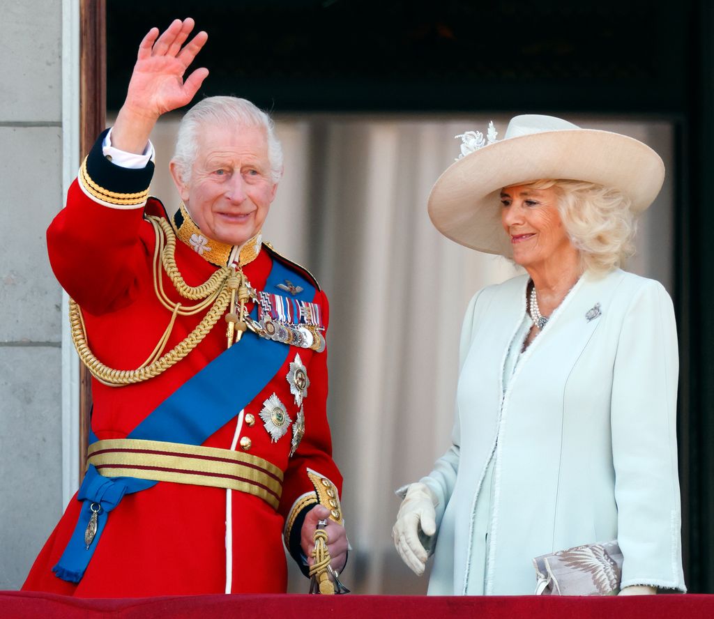 Queen Camilla lovingly tells the King he 'did a good job' on Buckingham Palace balcony
