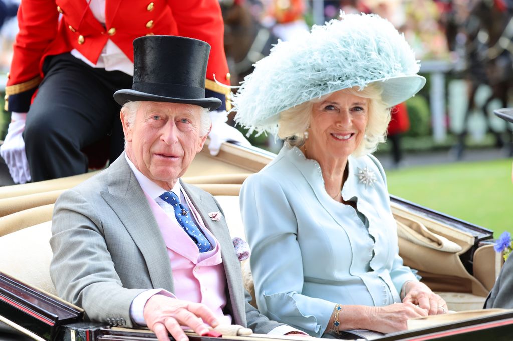 King Charles III and Queen Camilla attend day four of Royal Ascot 