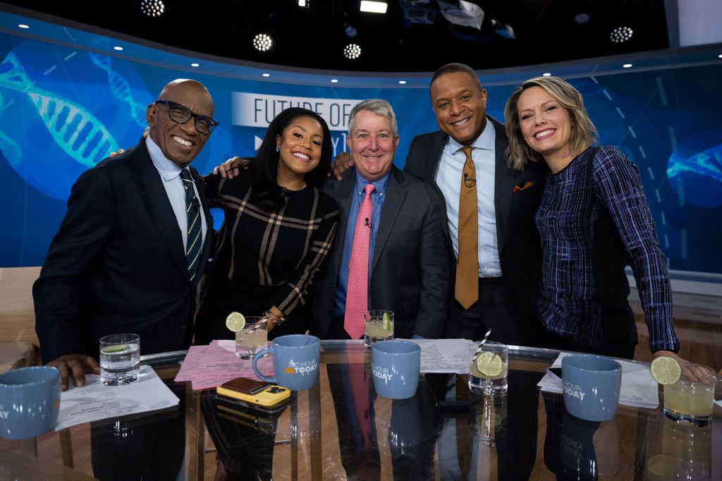 TODAY - Pictured: Al Roker, Sheinelle Jones, Kerry Sanders, Craig Melvin and Dylan Dreyer on Tuesday, Jan. 17, 2023