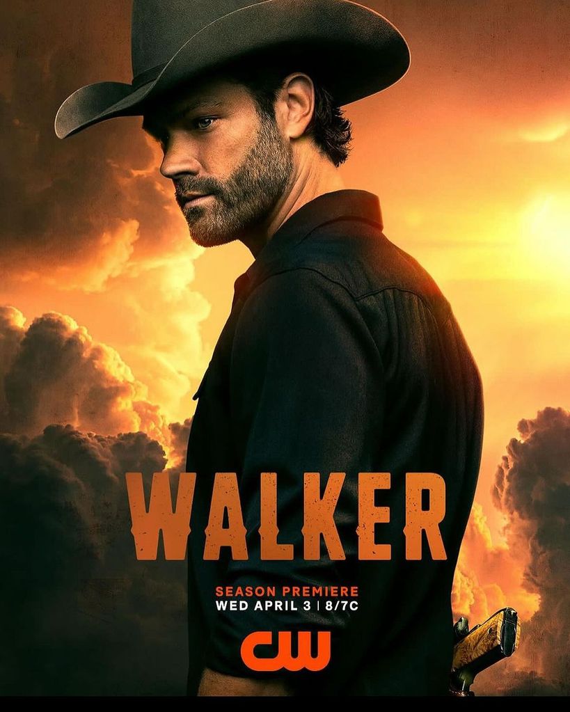 Jared Padalecki on Walker poster