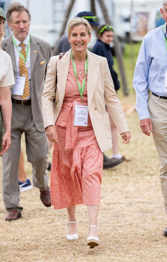     Sophie, Duchess of Edinburgh visiting the Groundswell Agricultural Festival Show in Lannock as Honorary President of LEAF (Linking Environment and Farming) 