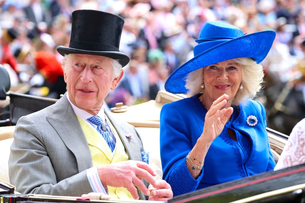 Procession of the King and Queen at Royal Ascot