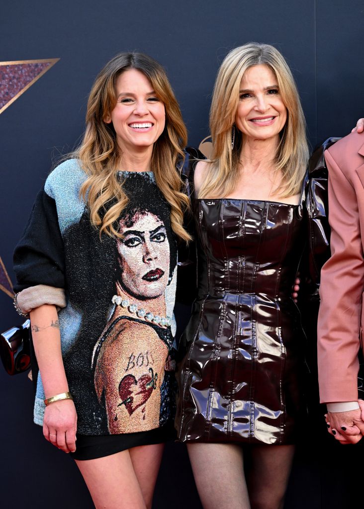 Sosie Bacon and Kyra Sedgwick at the premiere "Maxine" Will be held on June 24, 2024 at the TCL Chinese Theatre in Los Angeles, California