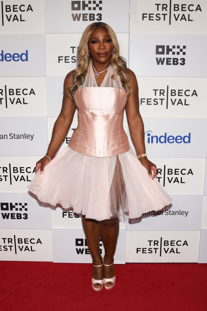 Serena Williams is a vision in pink