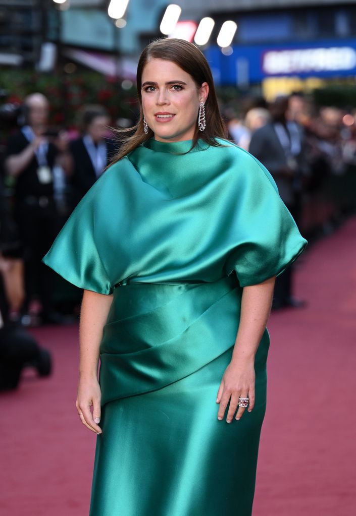 Princess Eugenie on the red carpet at the Vogue World event 