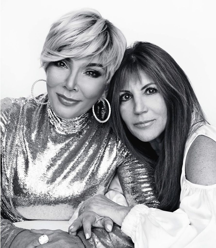 Kris Jenner poses with her best friend Shelly Azoff