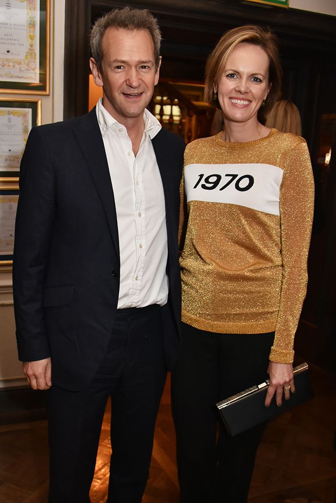 Alexander Armstrong and Hannah Bronwen Snow attend the launch "Fortnum & Mason Christmas and other winter celebrations" Cookbook