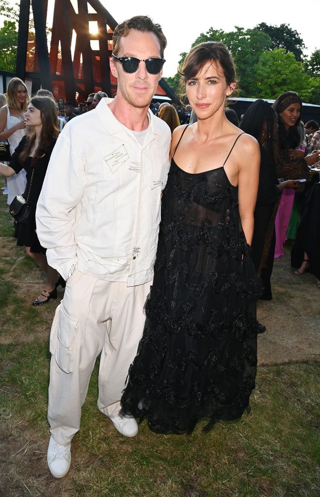     Benedict Cumberbatch and Sophie Hunter attend The Serpentine Summer Party 2024 at Serpentine South on June 25, 2024 in London, England