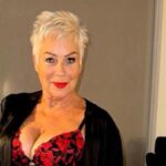 Loose Women star Denise Welch laps up attention in sheer dress for surprise reunion