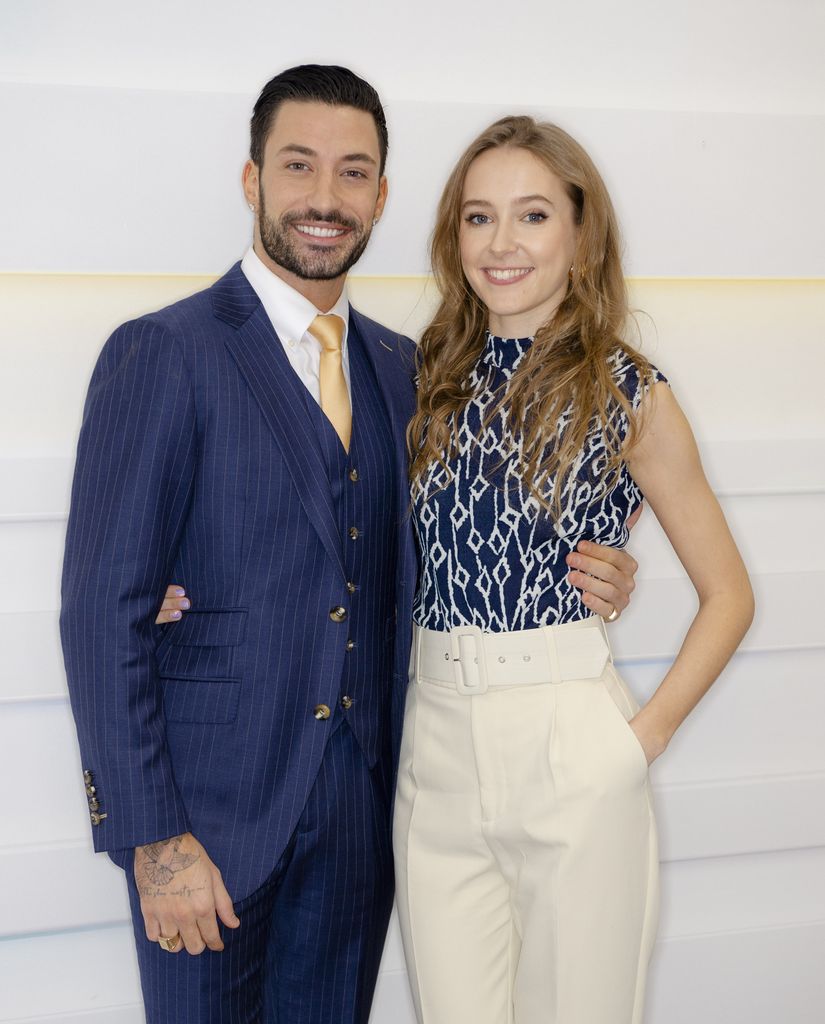 Giovanni Pernice standing with Rose Ayling-Ellis