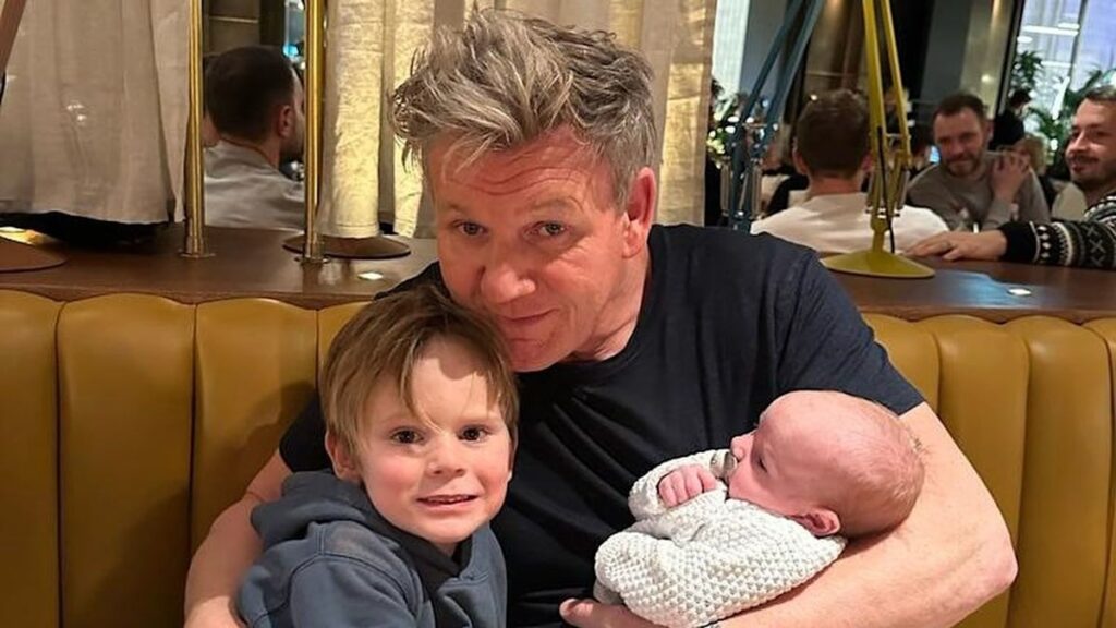 Gordon Ramsay’s baby son Jesse is his double in adorable new family photo