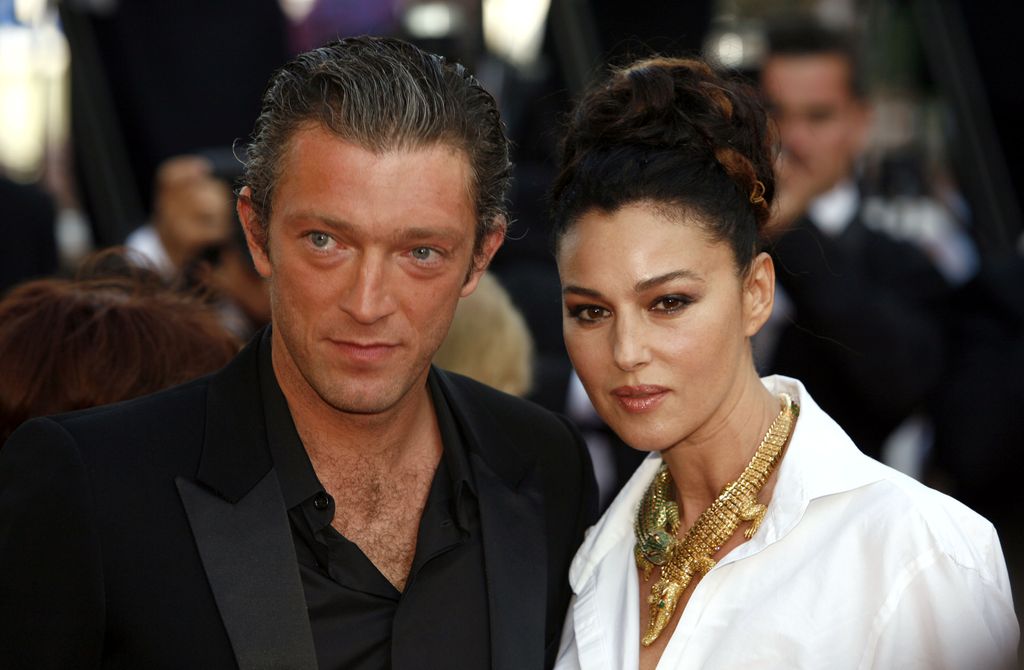 Vincent Cassel and ex-wife Monica Bellucci