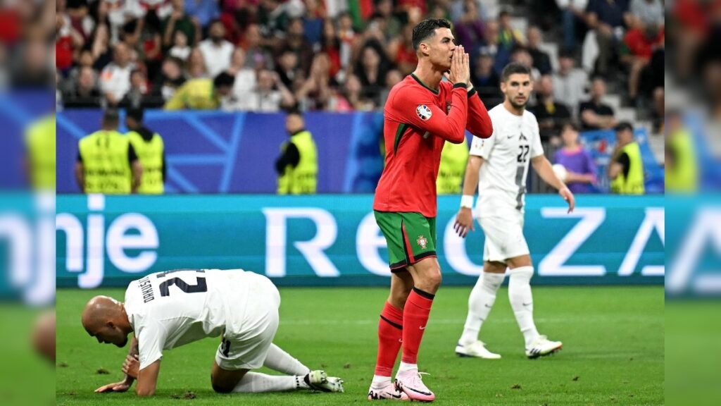 Portugal vs Slovenia LIVE, Euro 2024 Round Of 16: Cristiano Ronaldo Comes Close To Scoring | Portugal 0-0 Slovenia