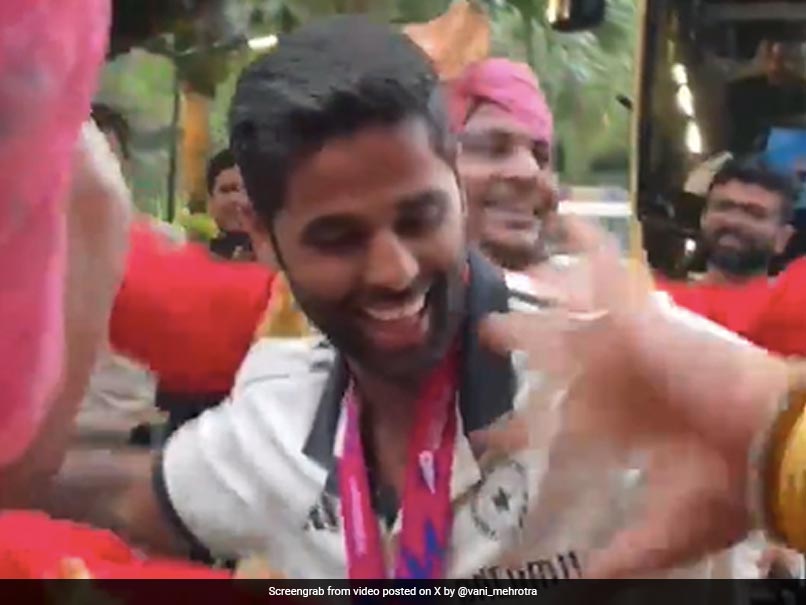 Suryakumar Yadav Shows Off Dancing Skills As T20 World Cup Winners Reach Delhi. Watch