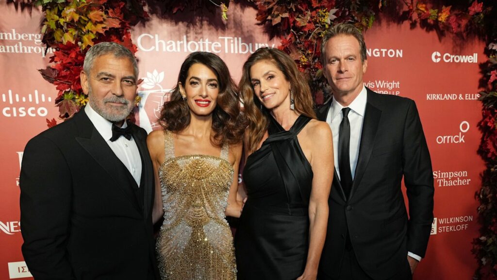 Cindy Crawford’s family connection to Amal and George Clooney involves $1M gift and two holiday homes