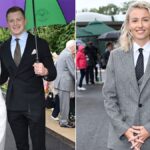 Holly Ramsay and Adam Peaty lead celebrity arrivals alongside Leah Williamson on Day 6 of Wimbledon