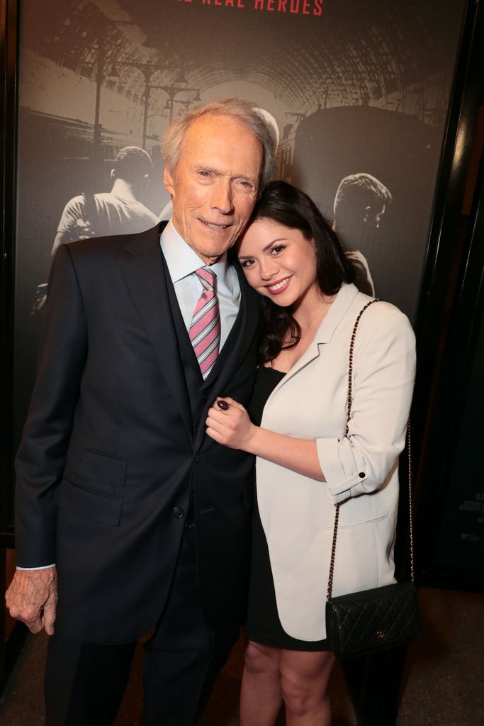 Clint Eastwood and his daughter Morgan Eastwood seen at Warner Bros Pictures' 'The 15:17 to Paris' World Premiere, Los Angeles, CA, USA - February 5, 2018 