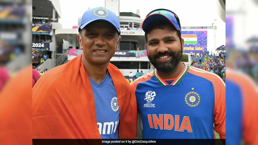 After India Won T20 World Cup, Rahul Dravid Thanked Rohit Sharma For ‘November Phone Call’