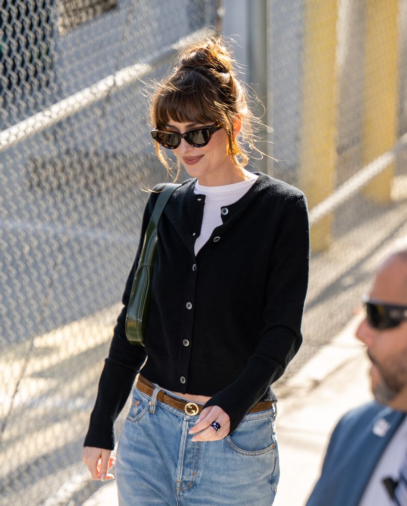 Dakota Johnson spotted supporting Chris Martin in Coldplay