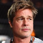 Brad Pitt and girlfriend Ines de Ramon’s extremely rare joint outing as couple hold hands at Grand Prix