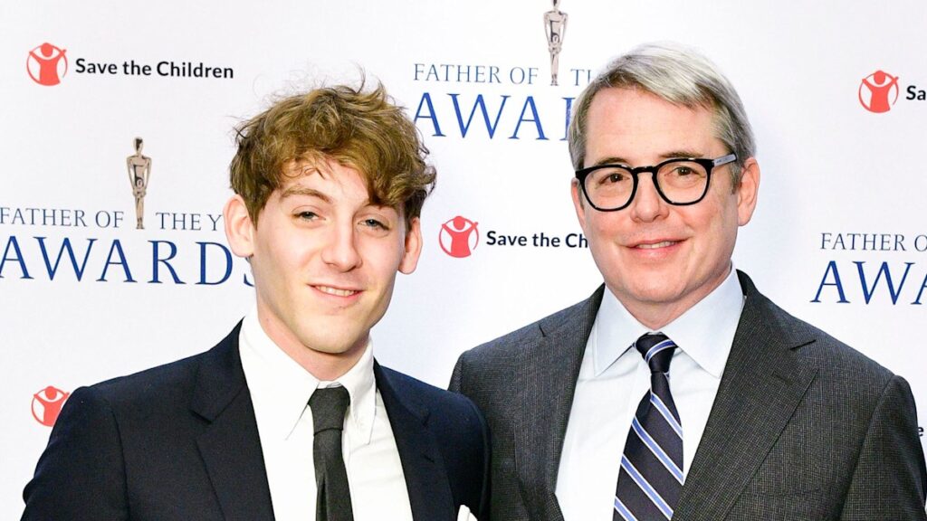 Sarah Jessica Parker and Matthew Broderick’s son James looks like his dad’s double on father-son outing
