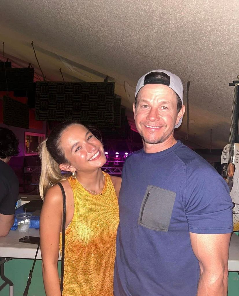 Mark Wahlberg and his daughter Ella Rae Wahlberg posed for a photo during a college visit, which was shared on social media